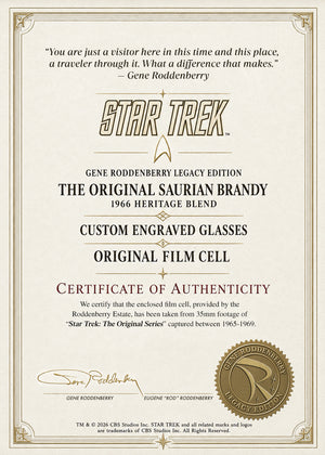 PRESALE - Saurian Brandy Gene Roddenberry Legacy 1966 Heritage Bundle