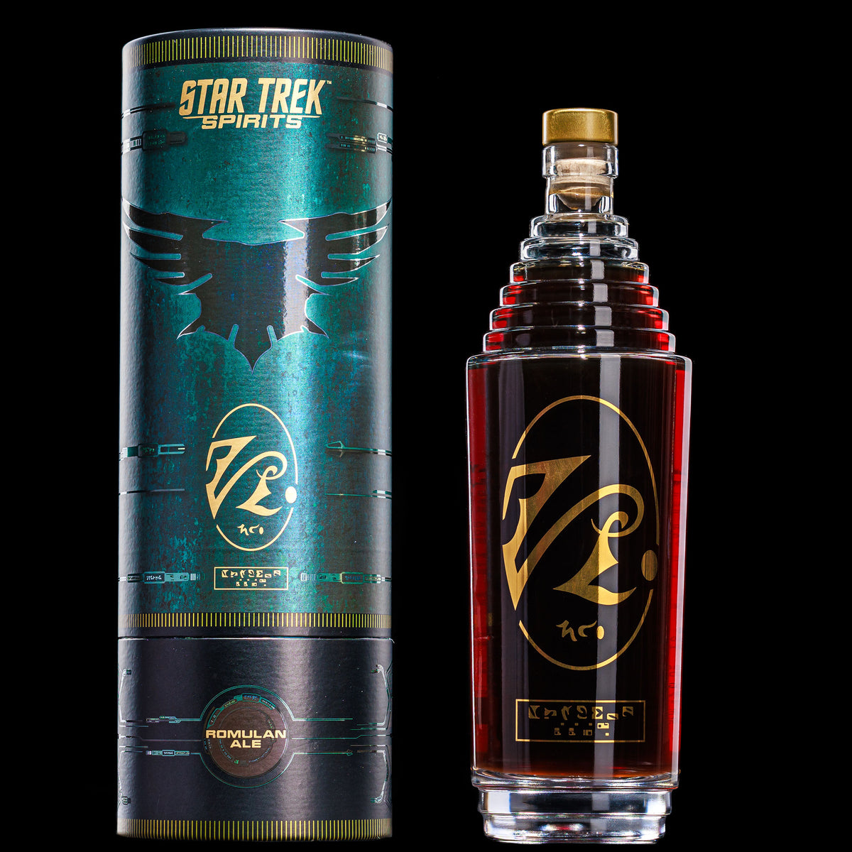 Star Trek Spirits Romulan Ale Imperial Cloaked Warbird Espresso Martini Ready to Serve Cocktail